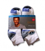 Hanes 4-Pack Comfort Cool Quarter Sock